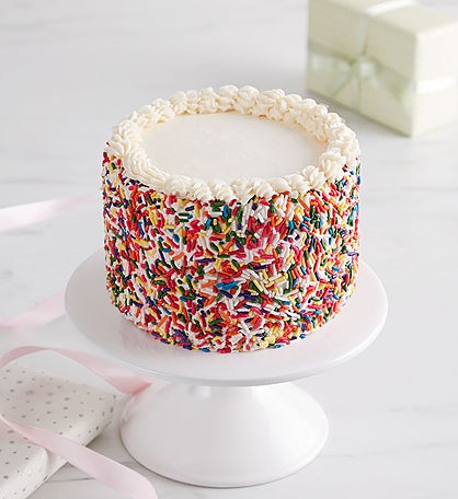 Rainbow Sprinkle Celebration Cake™