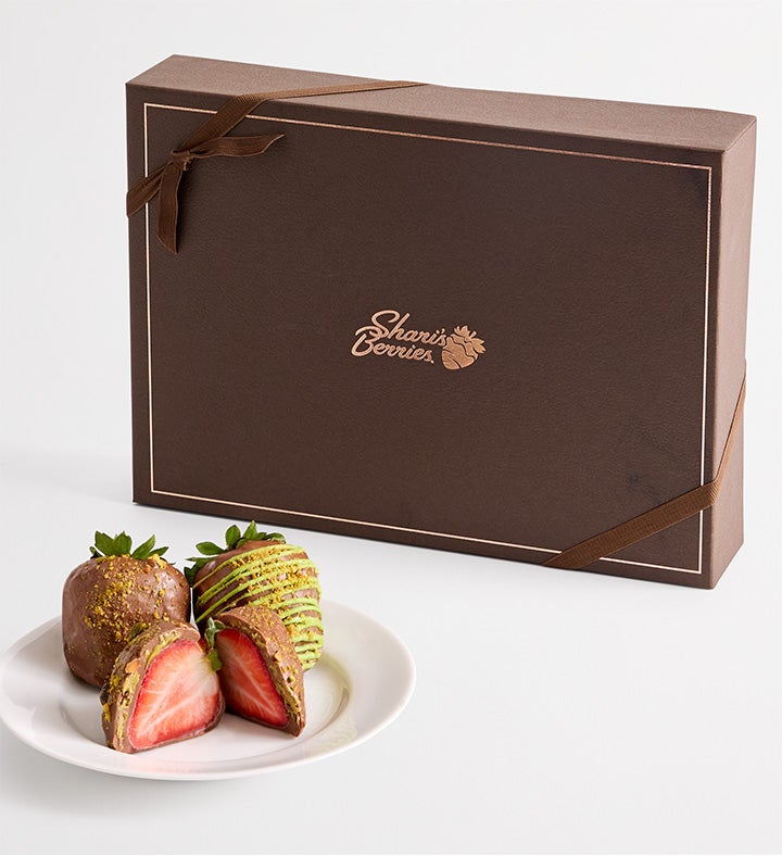 Dubai Chocolate Covered Strawberries