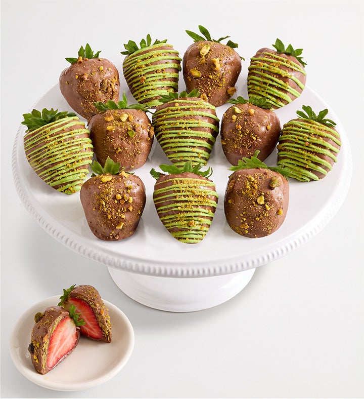 Dubai Chocolate Covered Strawberries