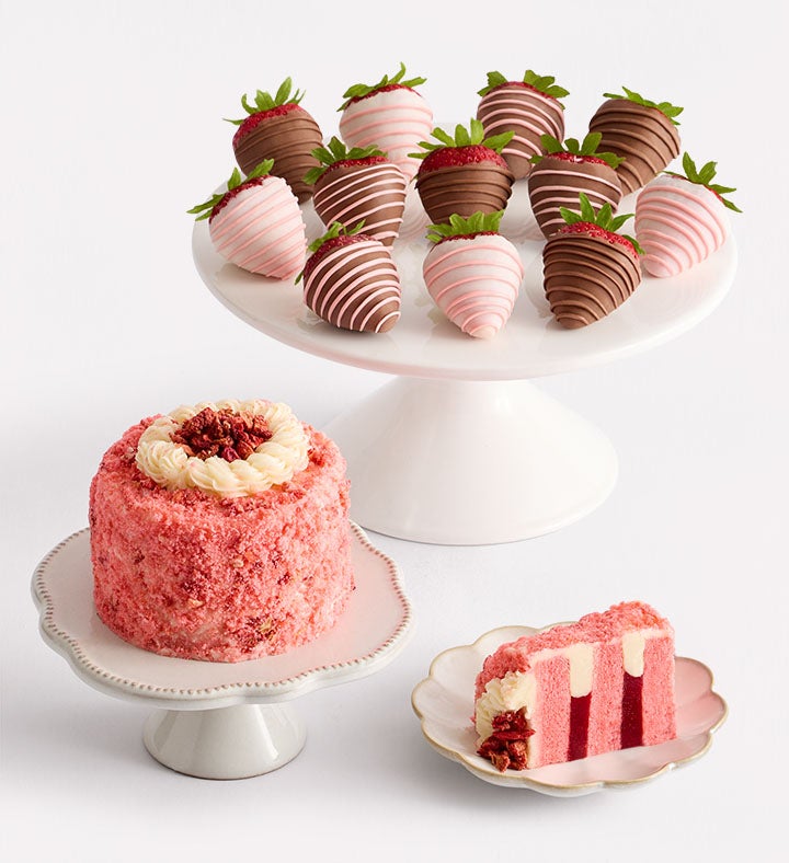 Strawberry Shortcake with Strawberries