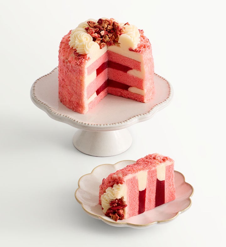 Strawberry Shortcake with Mother's Day Drizzled Strawberries