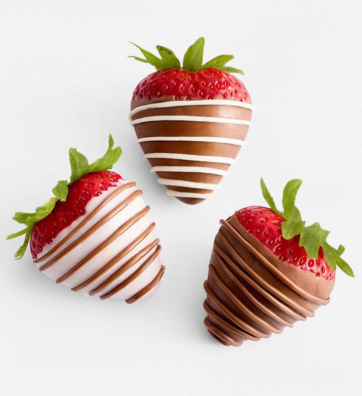 Strawberry Shortcake with Gourmet Drizzled Strawberries