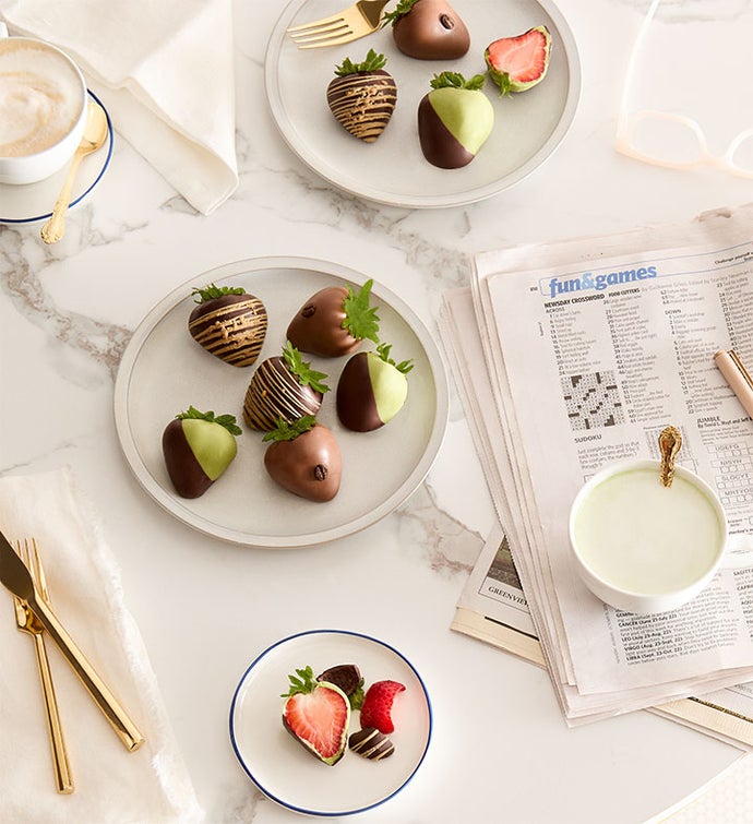 Belgian Chocolate Strawberries – Coffee Café